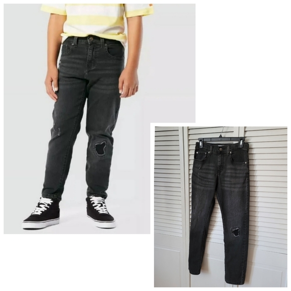 LEVI'S Denizen Boys Ripped Denim Jeans, Size 14 - Picture 1 of 14